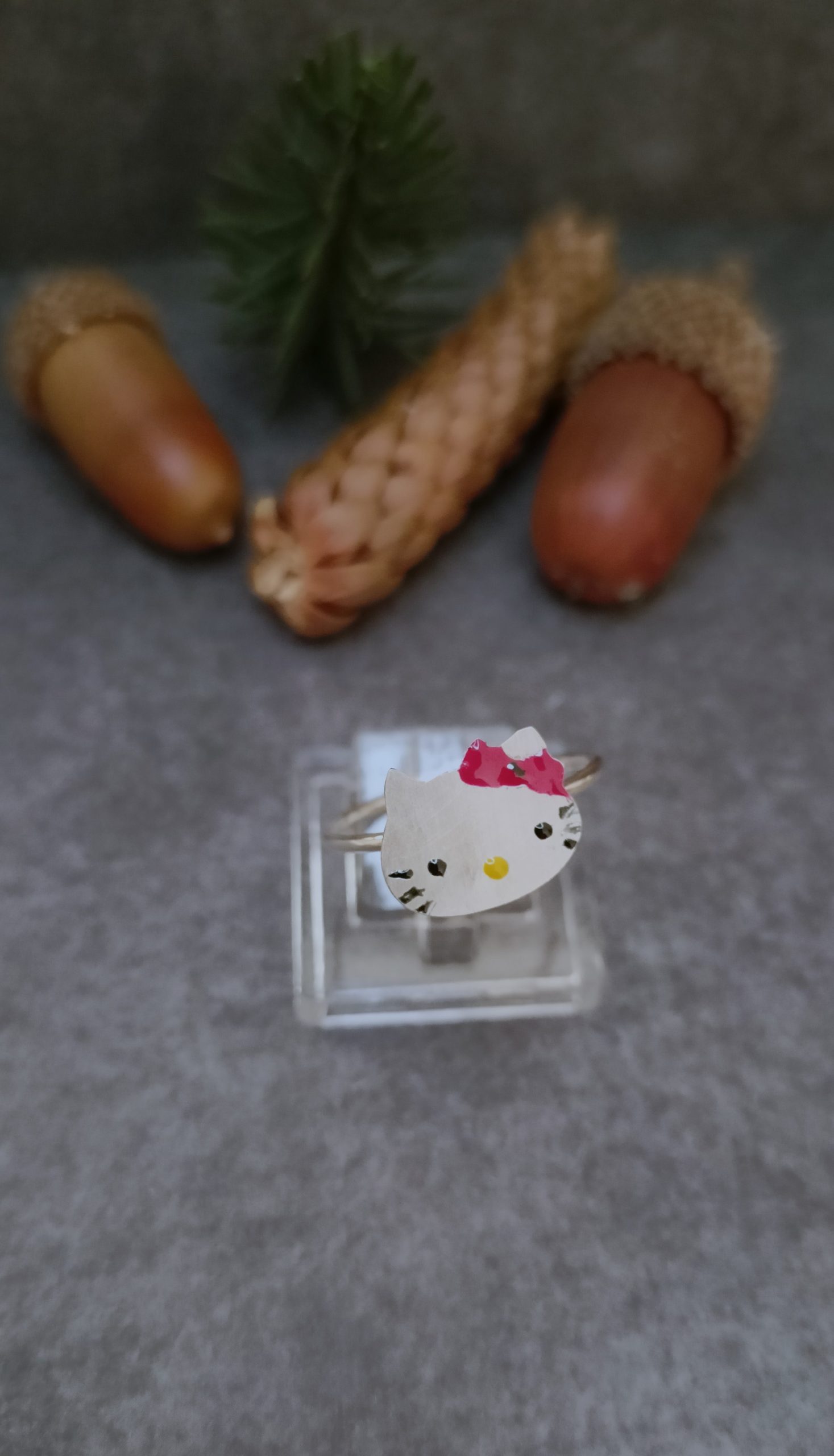 Παιδικό δαχτυλίδι Hello Kitty!