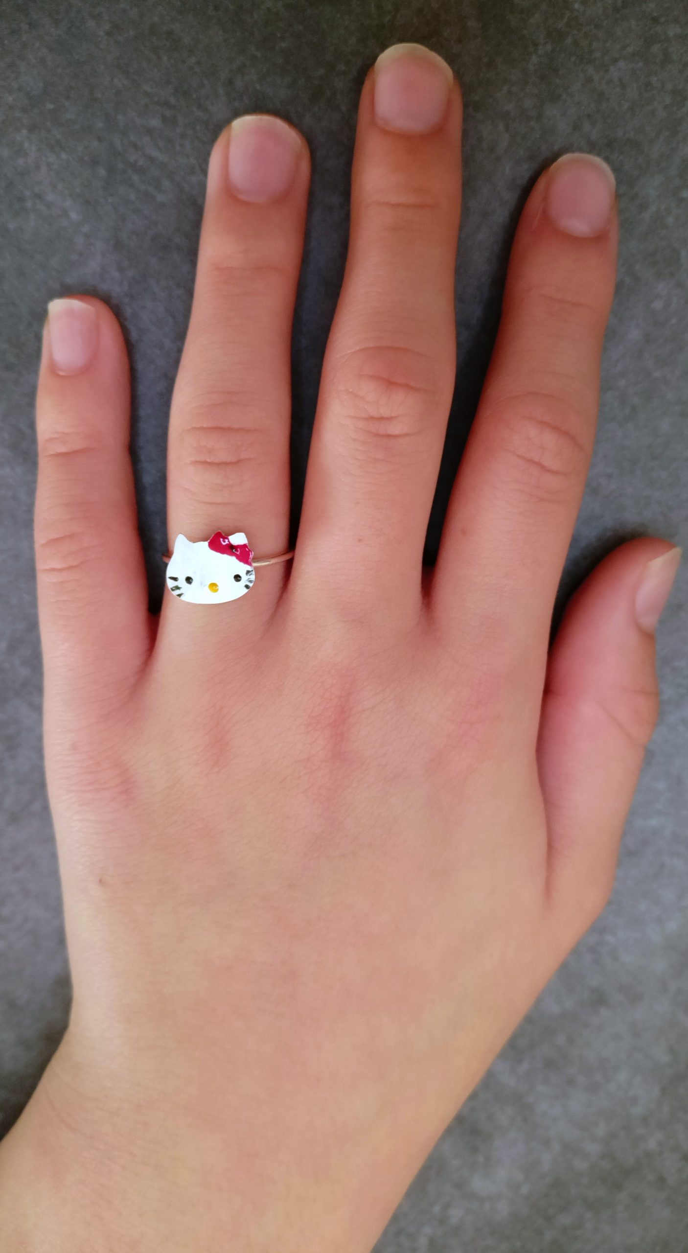Παιδικό δαχτυλίδι Hello Kitty!