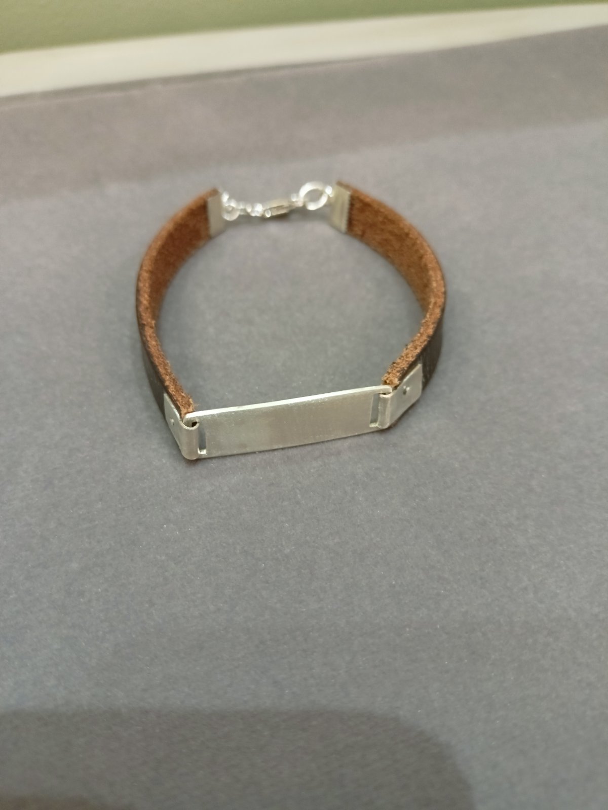 Silver ID Bracelet Hermis Made of 925 Silver 15 alt="Ασημένια Ταυτότητα Ερμής από Ασήμι 925"