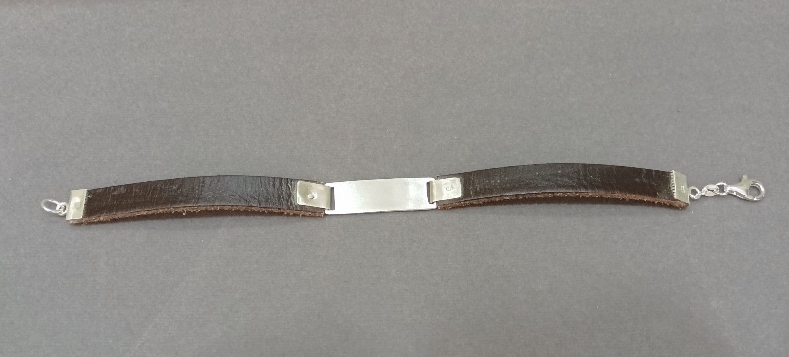 Silver ID Bracelet Hermis Made of 925 Silver 12 asimenia taytotita ermis 4