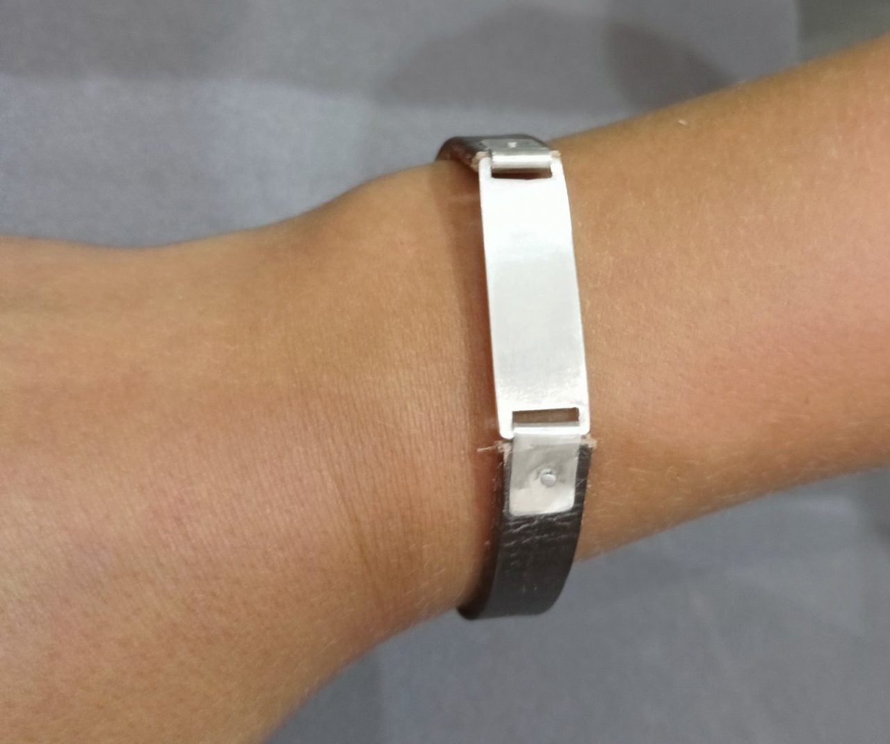 Silver ID Bracelet Hermis Made of 925 Silver 5 alt="Ασημένια Ταυτότητα Ερμής από Ασήμι 925"