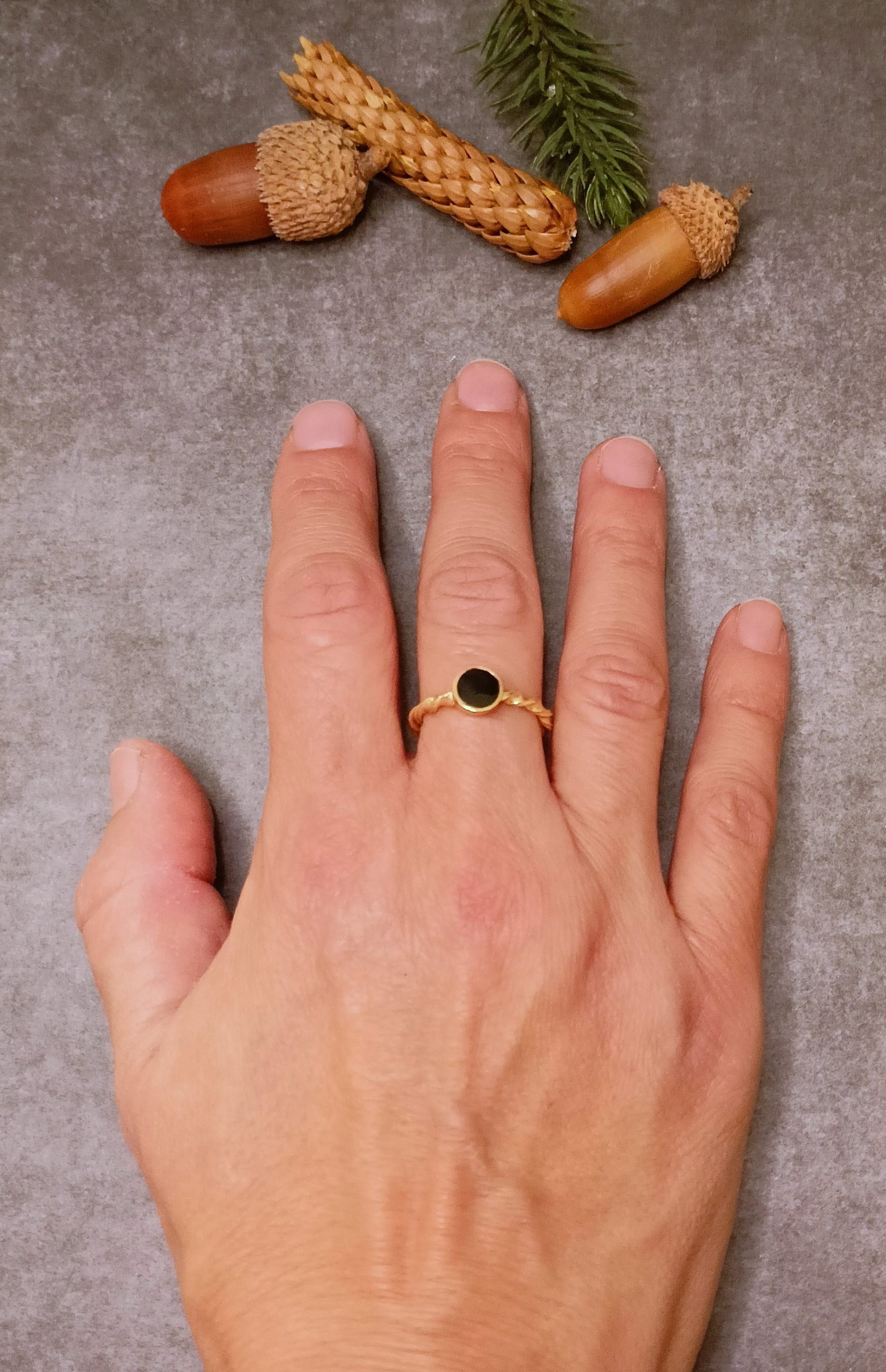 Ασημένιο δαχτυλίδι Καλιάνδη