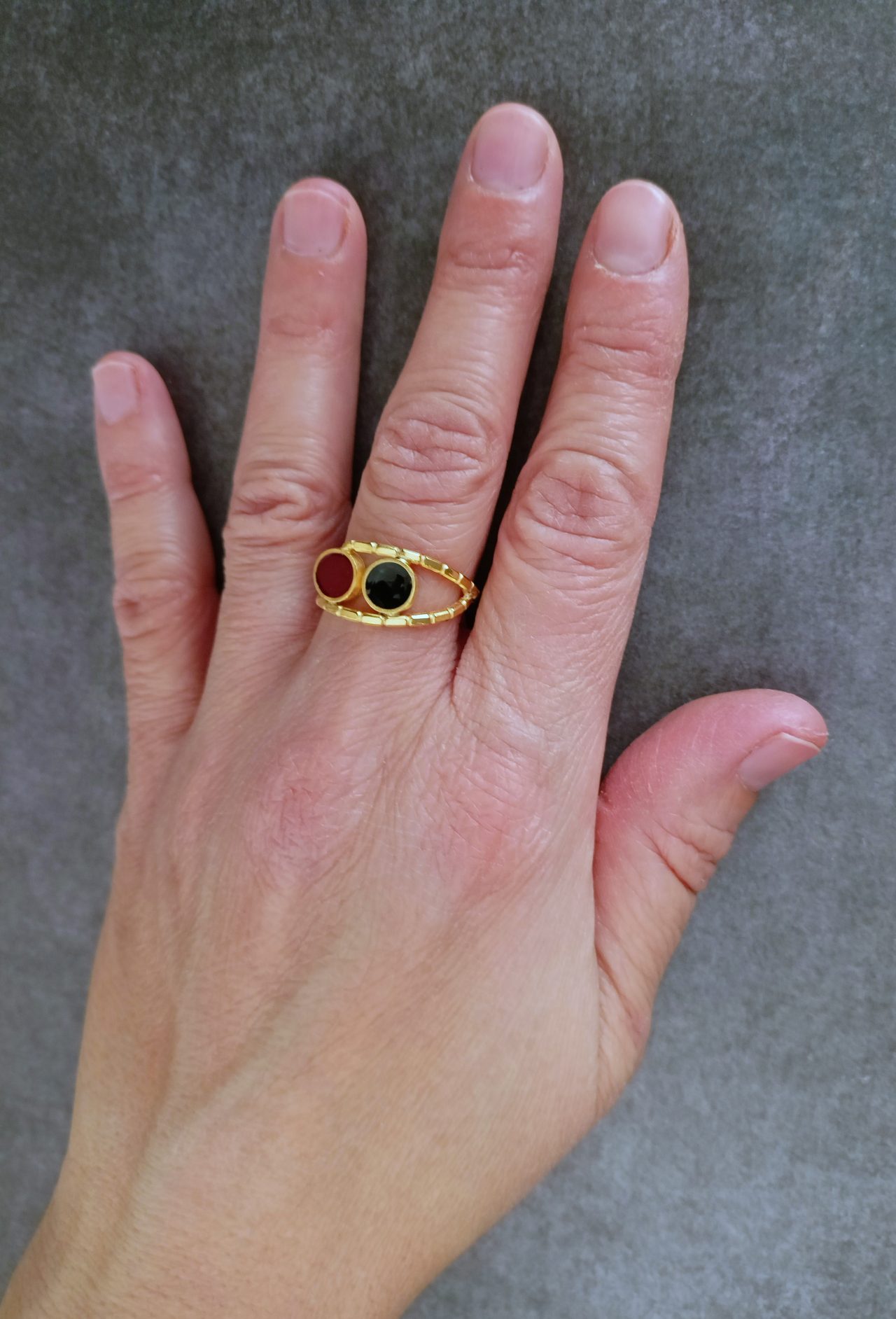 Επιχρυσωμένο δαχτυλίδι Ευρυδίκη! 11 Επιχρυσωμένο 925 δαχτυλίδι Ευρυδίκη! alt=''Χειροποίητο Δαχτυλίδι'' alt=''handmade rings'' alt=''γυναικείο κόσμημα'' alt=''woman jewelry'' alt=''χειροποίητα κοσμήματα'' alt=''handmade jewelry'' alt=''κοσμήματα'' alt=''jewelry''