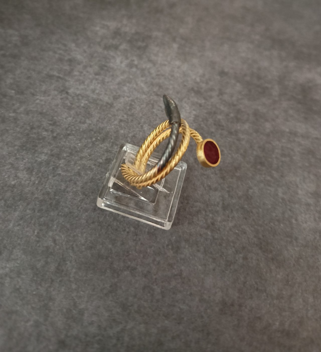 Επιχρυσωμένο δαχτυλίδι Ευρυνόμη! 13 Επιχρυσωμένο δαχτυλίδι Ευρυνόμη!alt=''Χειροποίητο Δαχτυλίδι'' alt=''handmade rings'' alt=''γυναικείο κόσμημα'' alt=''woman jewelry'' alt=''χειροποίητα κοσμήματα'' alt=''handmade jewelry'' alt=''κοσμήματα'' alt=''jewelry'