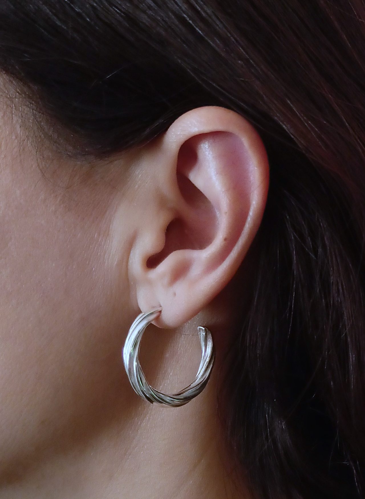 Ασημένιοι 925 κρίκοι Λυδία alt=''χειροποίητα σκουλαρίκια'' alt=''handmade earrings'' alt=''γυναικείο κόσμημα'' alt=''woman jewelry'' alt=''χειροποίητα κοσμήματα'' alt=''handmade jewelry'' alt=''κοσμήματα'' alt=''jewelry''