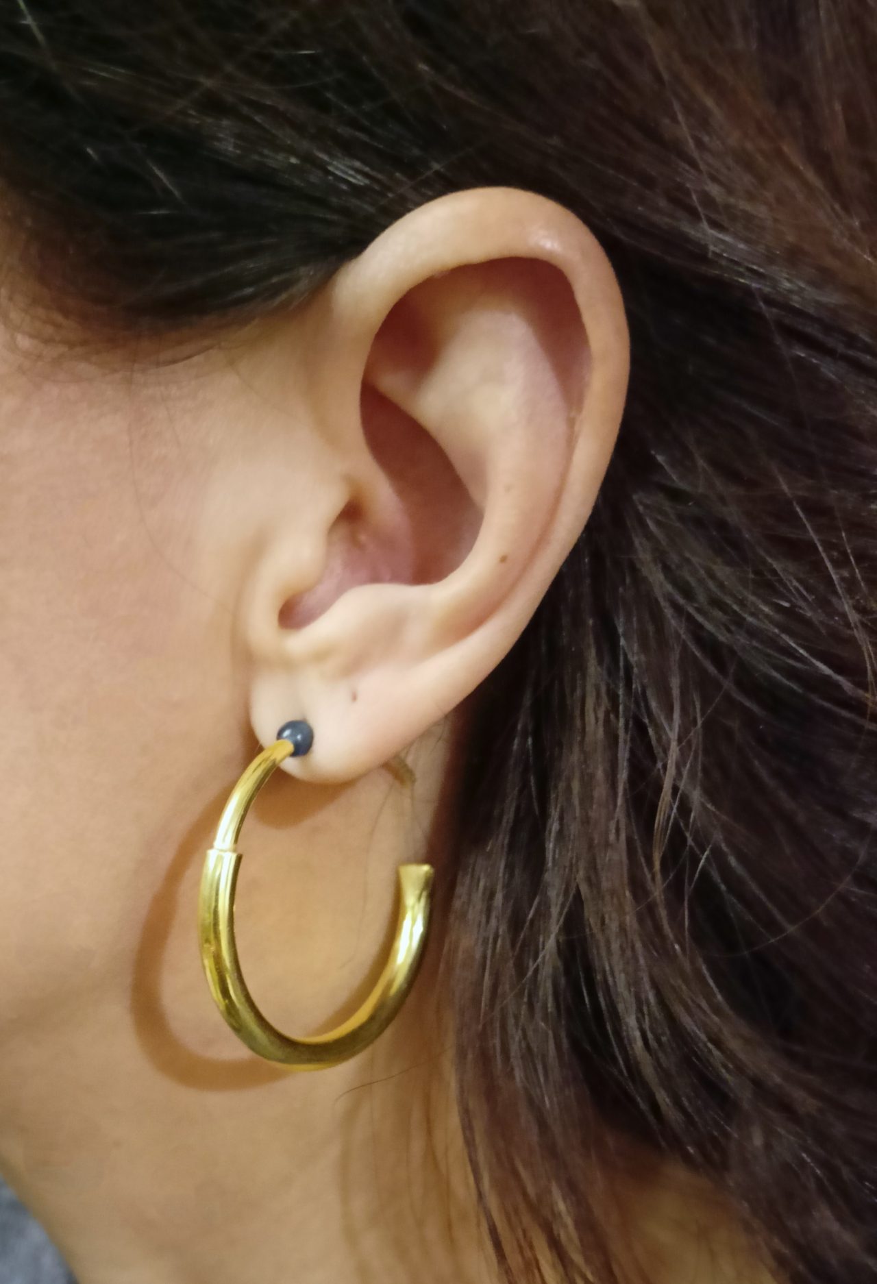 Gold plated hoops Andriani! 19 Ασημένιοι 925 κρίκοι Ανδριανή alt=''χειροποίητα σκουλαρίκια'' alt=''handmade earrings'' alt=''γυναικείο κόσμημα'' alt=''woman jewelry'' alt=''χειροποίητα κοσμήματα'' alt=''handmade jewelry'' alt=''κοσμήματα'' alt=''jewelry''