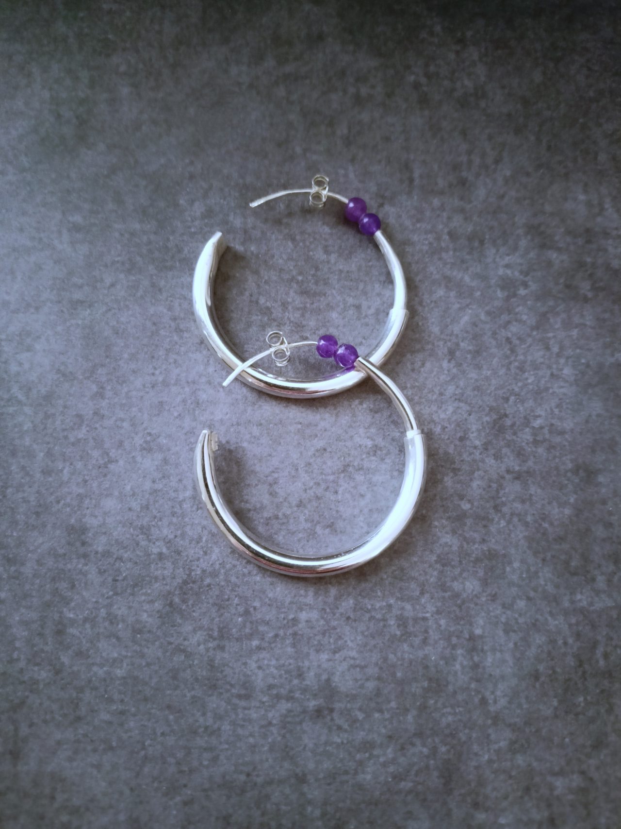Gold plated hoops Andriani! 3 Ασημένιοι 925 κρίκοι Ανδριανή alt=''χειροποίητα σκουλαρίκια'' alt=''handmade earrings'' alt=''γυναικείο κόσμημα'' alt=''woman jewelry'' alt=''χειροποίητα κοσμήματα'' alt=''handmade jewelry'' alt=''κοσμήματα'' alt=''jewelry''