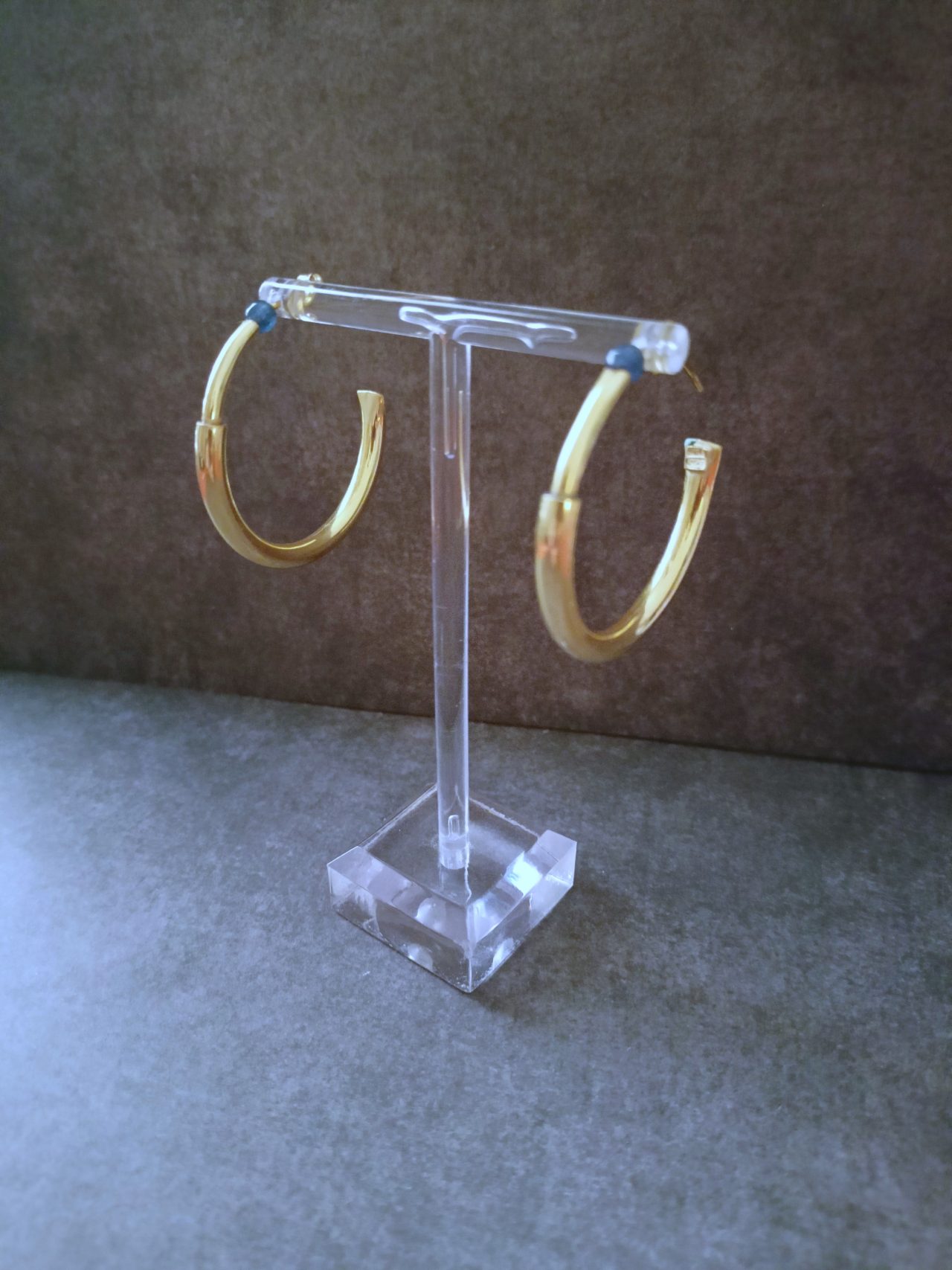 Gold plated hoops Andriani! 11 Ασημένιοι 925 κρίκοι Ανδριανή alt=''χειροποίητα σκουλαρίκια'' alt=''handmade earrings'' alt=''γυναικείο κόσμημα'' alt=''woman jewelry'' alt=''χειροποίητα κοσμήματα'' alt=''handmade jewelry'' alt=''κοσμήματα'' alt=''jewelry''